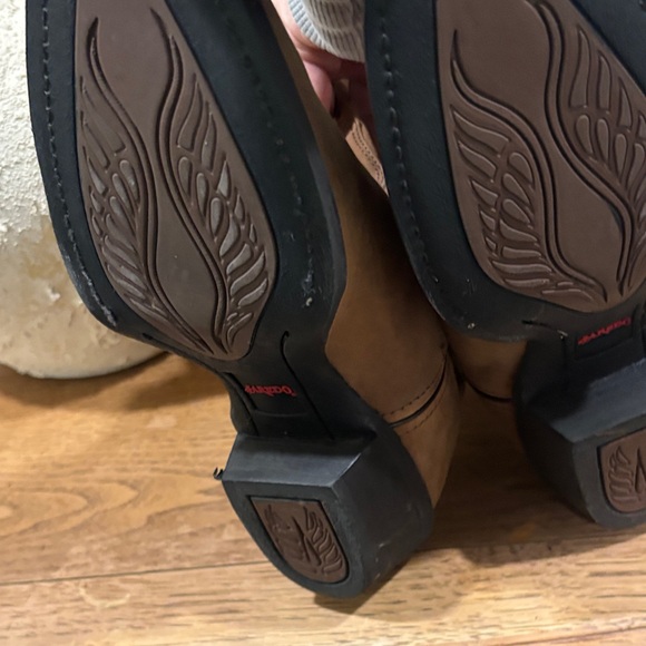 Laredo Brown Heeled Boots - Picture 2 of 7